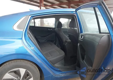 2018 Hyundai Ioniq Hybrid Sel from USA, damaged, VIN KMHC75LC0JU072916